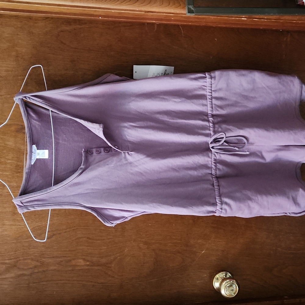 French Terry Romper med NWT